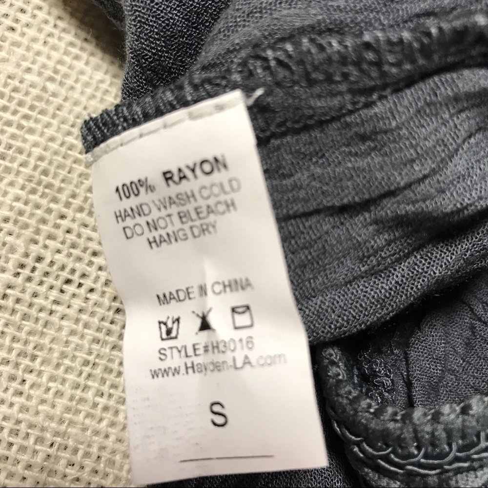 Hayden Bell Bottom Crochet Boho Sz S - Picture 5 of 8